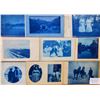 Image 3 : Cyanotype Blue Real Photo Postcards Approx. 60
