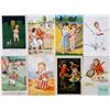 Image 2 : Sports - Tennis Comics & Greetings 19 Postcards