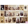Image 2 : Real Photo People on CDV & Cabinet Photos Approx. 220