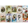 Image 1 : Cats & Kittens Holiday Greeting Postcards 50+