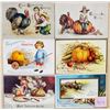 Image 3 : Thanksgiving Holiday Greeting Postcards by Clapsaddle 40 Cards