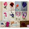 Image 2 : Novelty Velvet Attachment Postcards 75+