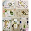 Image 2 : Novelty Winsch Silk Holiday Greeting Postcards 40+