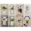 Image 3 : Novelty Winsch Silk Holiday Greeting Postcards 40+