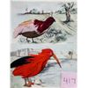 Image 2 : Novelty Feather Attachments on Postcards 10 Diff.
