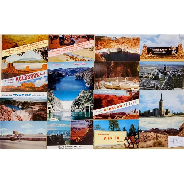 Arizona Box Approx. 700 Postcards