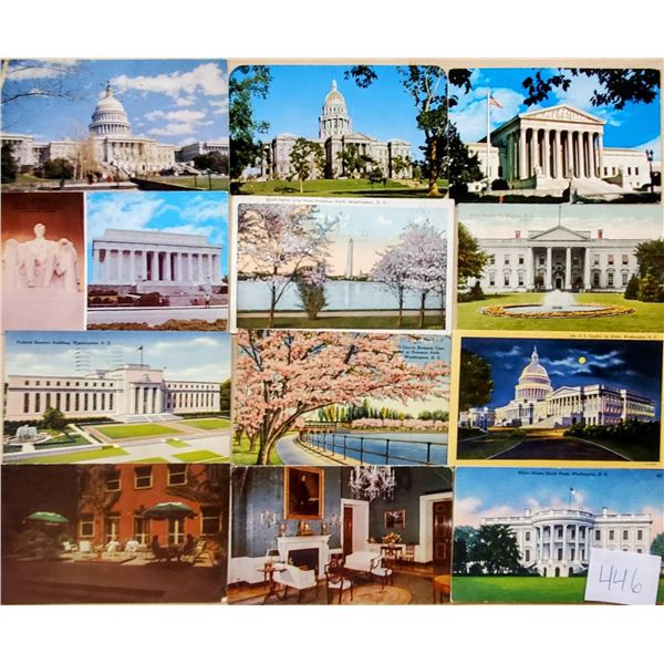 Sorted USA Box Approx. 700 Postcards