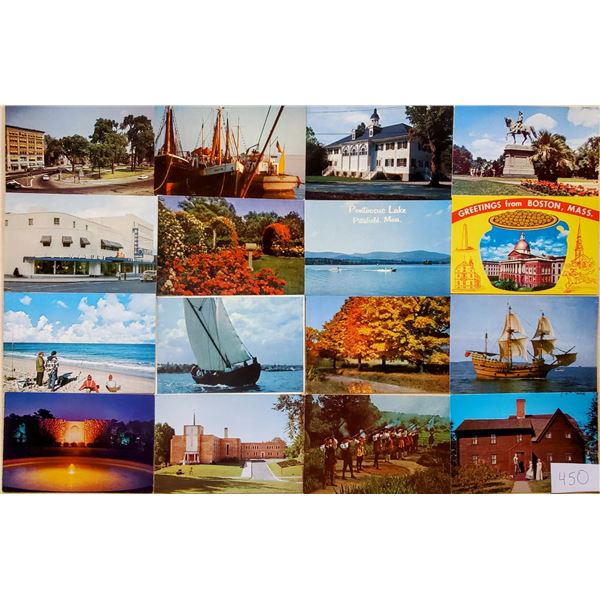 Massachusetts Approx. 700 Postcards