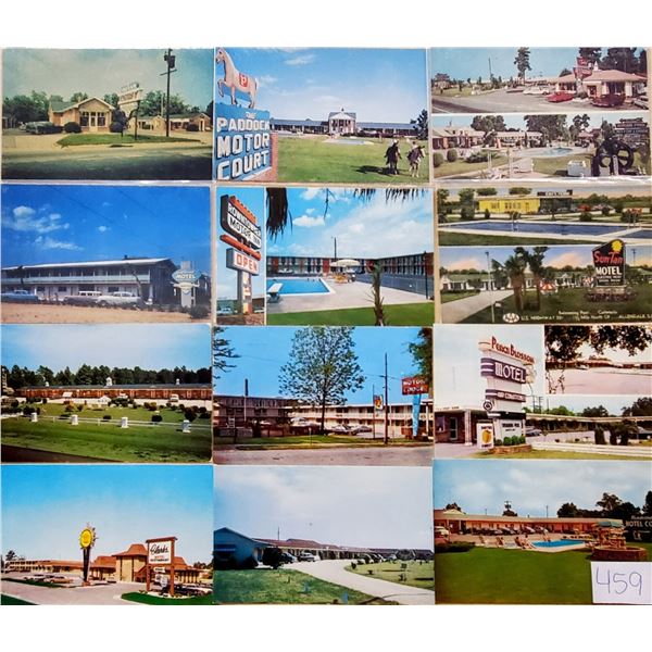 South Carolina Hotels - Motels Approx. 120 Postcards