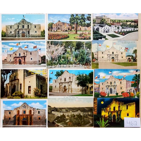 Texas "The Alamo" Postcards 130+