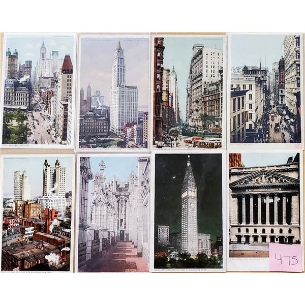 Detroit Publishing New York City 60+ Postcards