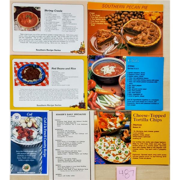 Recipe Cards & Postcards 75+