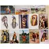 Image 1 : Western - Cowboy - American Indian Approx. 55 Postcards