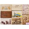 Image 2 : Novelty Wood Postcards Approx. 40