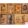 Image 1 : Novelty Leather Postcards 60+