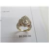 Image 2 : 10K YG Diamond Ring w/96 Round Diamonds 8.9g - Replacement Value $5,000.00