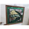 Image 1 : Framed Mamba Malt Liquor Beer Mirror - No Shipping