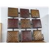 Image 1 : 9 Panel Metal Wall Art