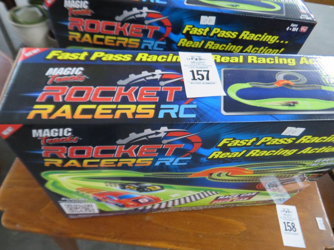2-Magic Tracks RC Rocket Racer - 2 X