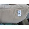Image 2 : Tan Fabric Loveseat
