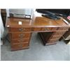 Image 1 : Mahogany 7 Drawer Desk