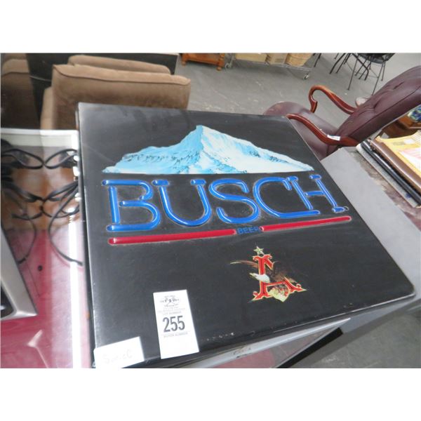 Busch Beer Lighted Sign - No Shipping