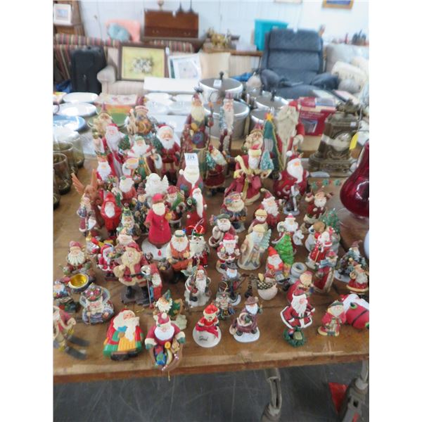 Lot of Santa Clause Figurine