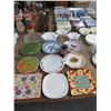 Image 1 : Lot of Corningware and Painted Plates