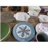 Image 3 : Lot of Corningware and Painted Plates