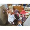 Image 4 : Lot of Vintage Dolls