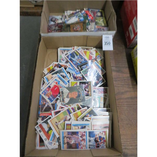 Lot of Asst. Sport Trading Cards (2 Flats)