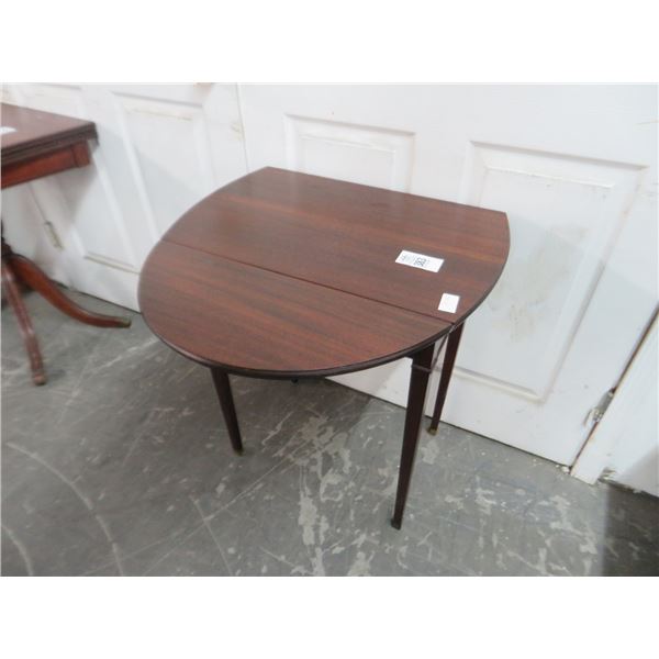 Mahogany Drop Leaf Side Table