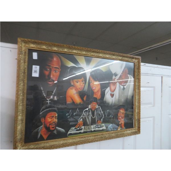 Hip Hop Artist Print - 40" x 28"