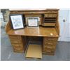 Image 1 : Oak Rolltop Desk