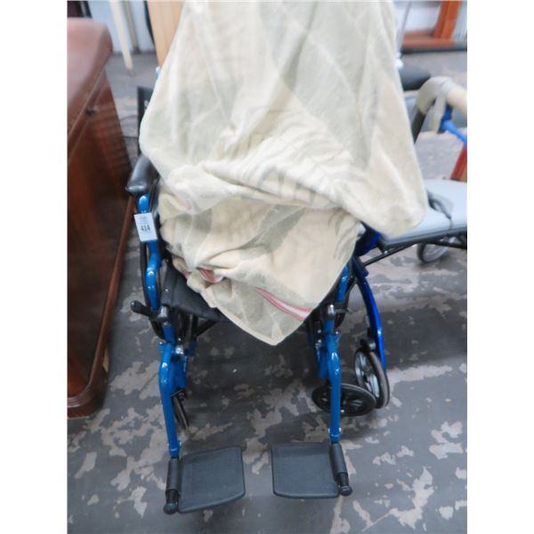 Blue Wheelchair