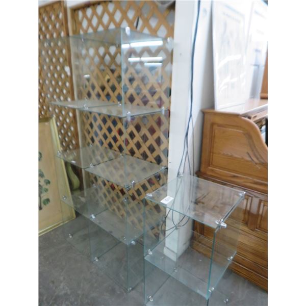 Glass Display Cubes