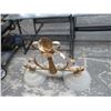 Image 1 : Gold Metal 2 Light Chandelier
