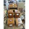Image 1 : EMT Floral Motif Bread Box/Storage Box Set