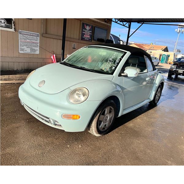 2005 Volkswagen New Beetle Convertible GLS 1.8T