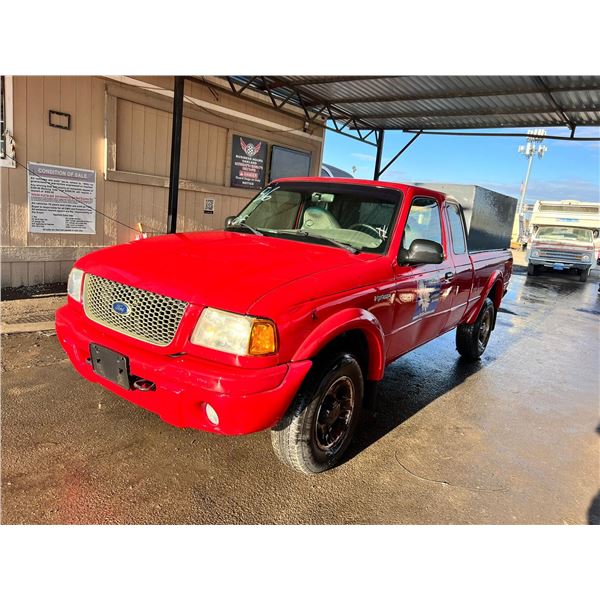 2001	Ford	Ranger