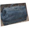 Image 1 : early leather doctor's bag with two books