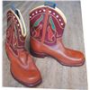 Image 1 : unworn pair of inlaid Bronco kids boots