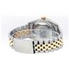Image 6 : Rolex Mens 2 Tone White Diamond & Sapphire 36 Datejust Wristwatch