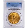 Image 1 : 1908 $20 St. Gaudens Double Eagle Gold Coin PCGS MS64