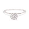 Image 2 : 0.27 ctw Diamond Ring - 14KT White Gold
