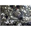 Image 8 : Chanel Black Silver-tone Sequin Leather Summer Night Single Flap Shoulder Bag
