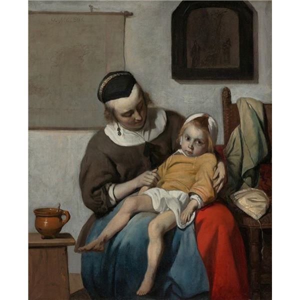 Gabriel Metsu - The Sick Child