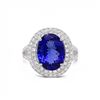 Image 3 : Tanzanite Cocktail Ring