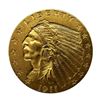 Image 1 : 1911 $2.5 Indian Head Quarter Eagle Gold Coin CU