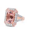 Image 2 : 14K Morganite Ring 4.96 ct